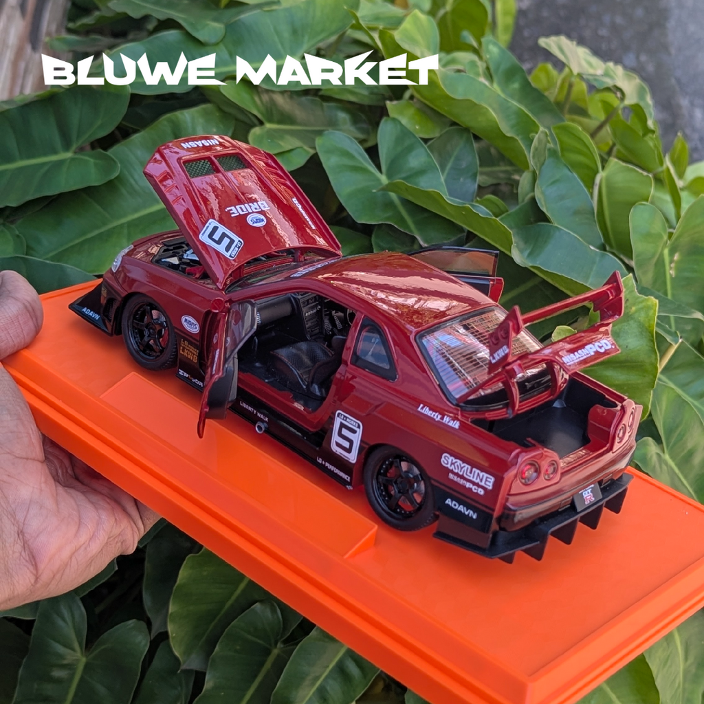 Nissan Skyline LKWB Edition Premium 1:24 Scale Diecast Car