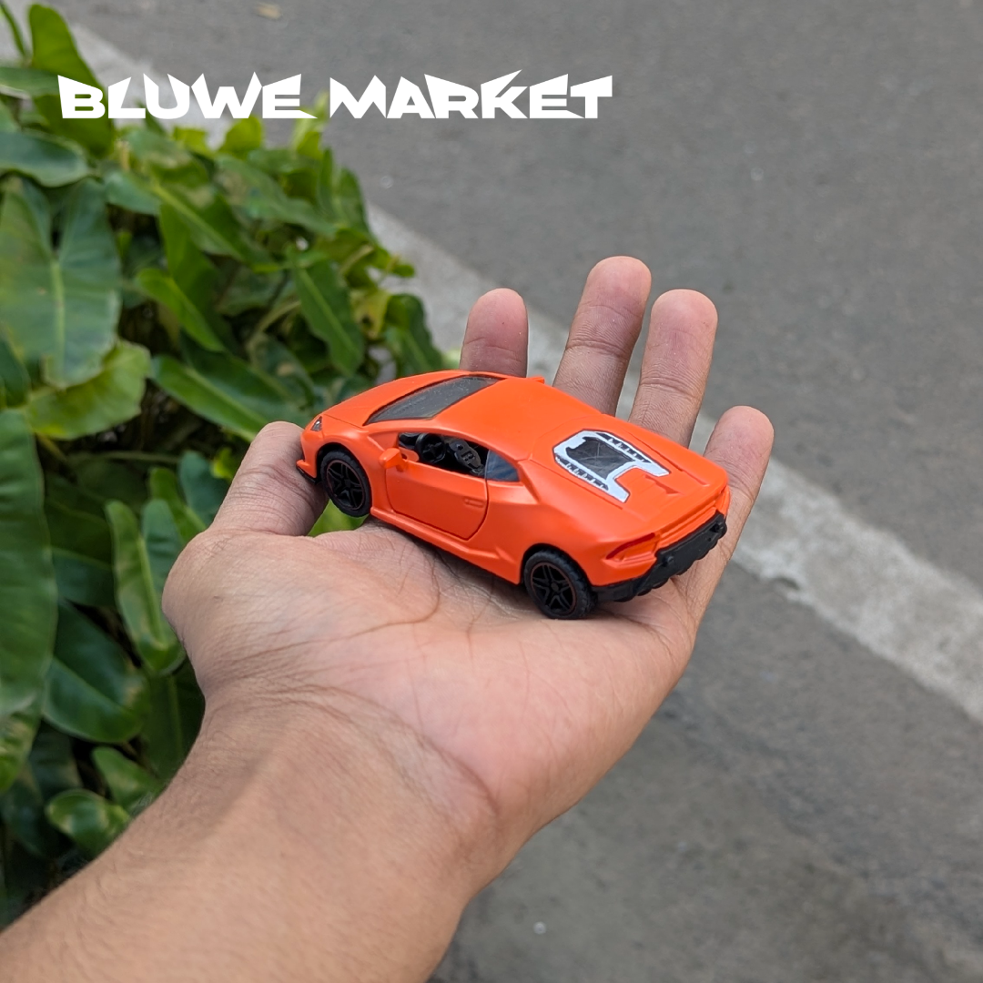 Lamborghini Huracun 1:43 Scale Metal Diecast Car - Orange
