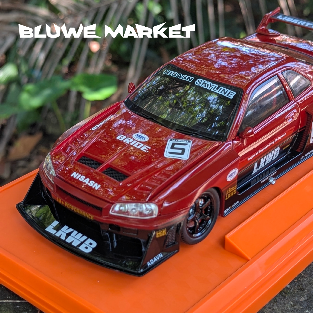 Nissan Skyline LKWB Edition Premium 1:24 Scale Diecast Car