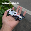 F1 Diecast Metal 1:36 Scale - White