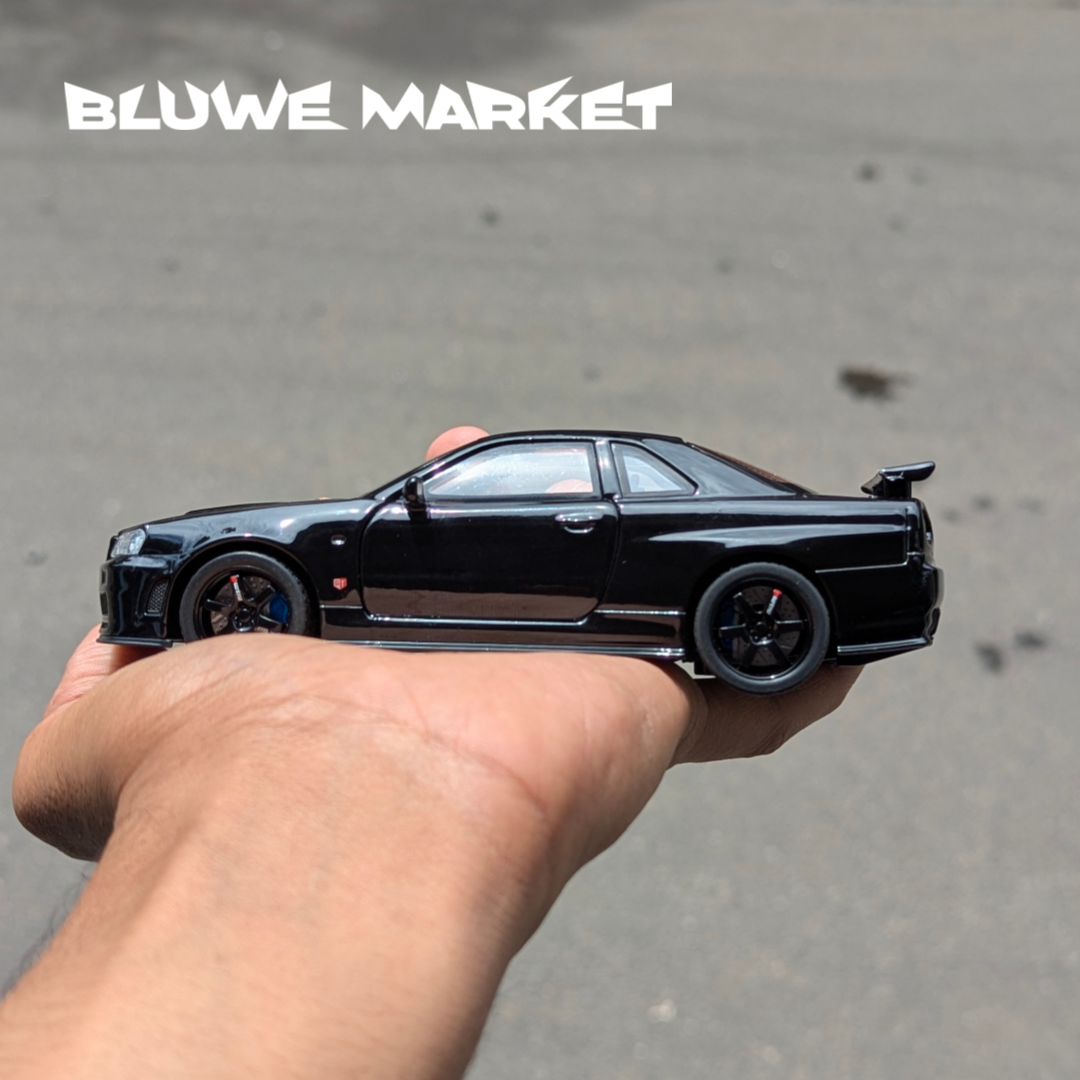 Skyline GTR-R34 Premium 1:32 Scale Metal Diecast Car